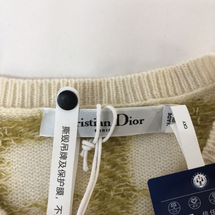 Dior Christian Dior Plaid Knit Sleeveless Sweater F 36 Size S / US 4 / IT 40 - 3 Thumbnail
