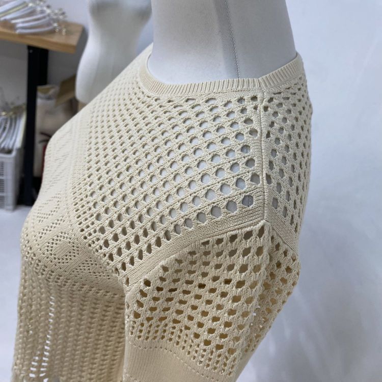 Dior Christian Dior Open Knit Fringe Sweater Size 34 Size XS / US 0-2 / IT 36-38 - 8 Thumbnail