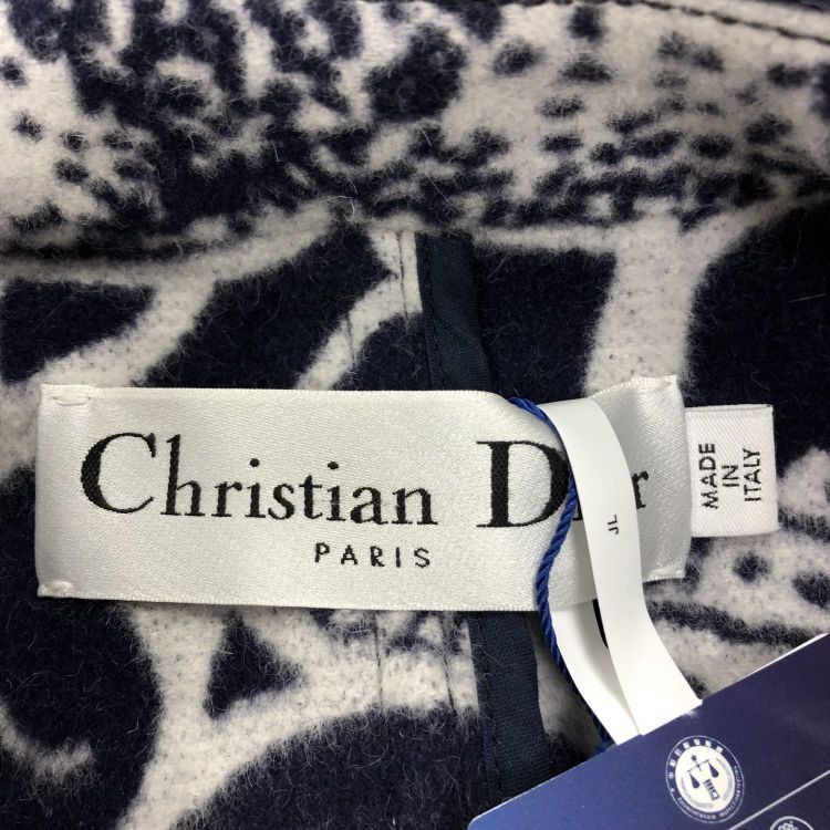Dior Dior Graphic Fringe Coat Size FR 40 Size M / US 6-8 / IT 42-44 - 3 Thumbnail