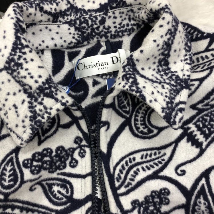 Dior Dior Graphic Fringe Coat Size FR 40 Size M / US 6-8 / IT 42-44 - 5 Thumbnail