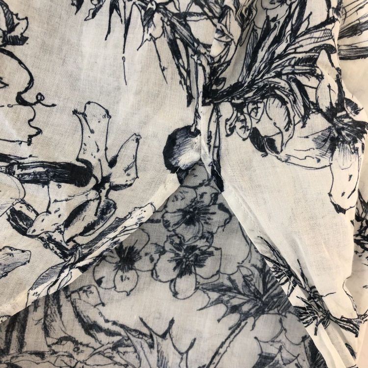 Dior Christian Dior Floral Print Blouse Size 36 Size XS / US 0-2 / IT 36-38 - 10 Thumbnail