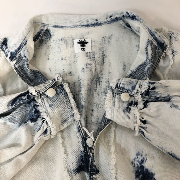 Dior Dior Bee Motif Tie Waist Mini Dress Size 36 Size XS / US 0-2 / IT 36-38 - 10 Thumbnail