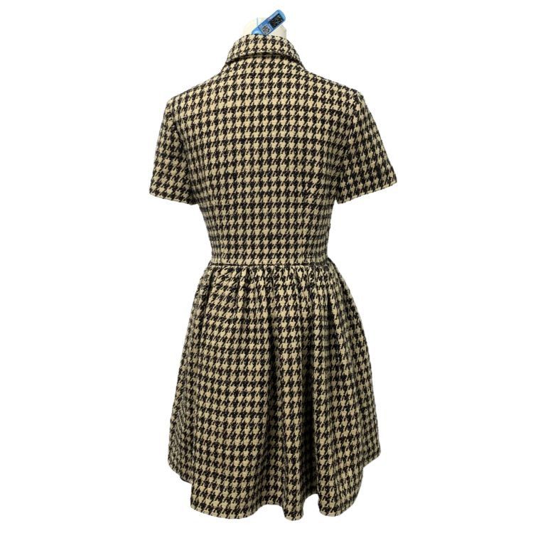 Dior Christian Dior Houndstooth Midi Dress Size 38 Size S / US 4 / IT 40 - 2 Thumbnail