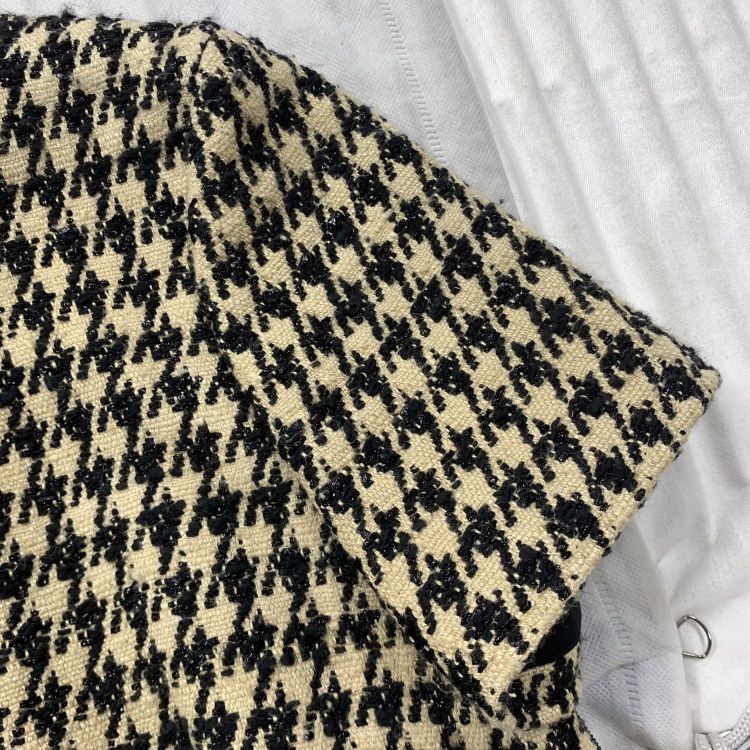 Dior Christian Dior Houndstooth Midi Dress Size 38 Size S / US 4 / IT 40 - 6 Thumbnail