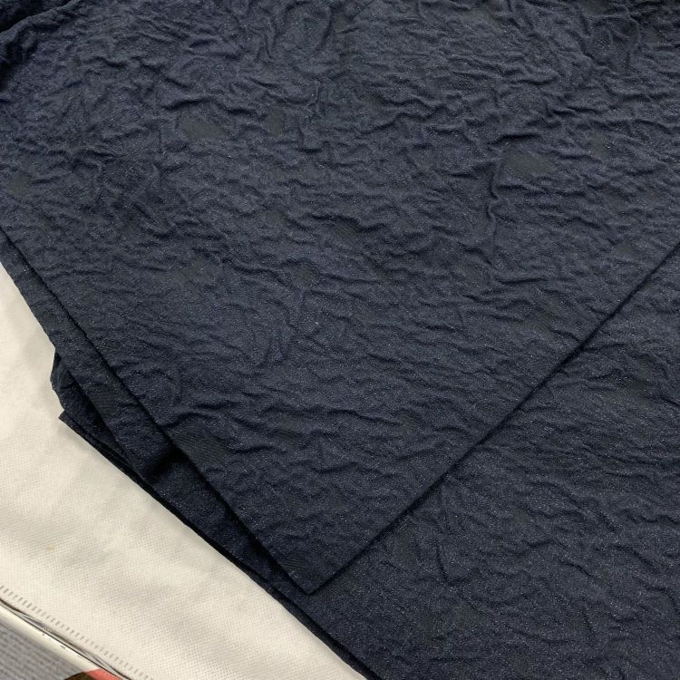 Dior Christian Dior Navy Textured Shorts Size 36 Size 25" / US 0 / IT 36 - 7 Thumbnail