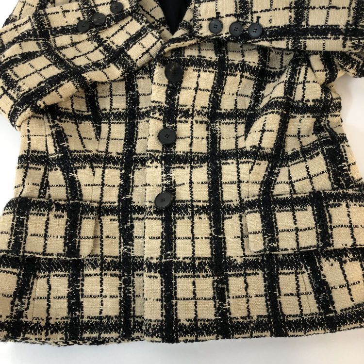 Dior Christian Dior Check Tweed Blazer Size 34 Size XS / US 0-2 / IT 36-38 - 11 Thumbnail