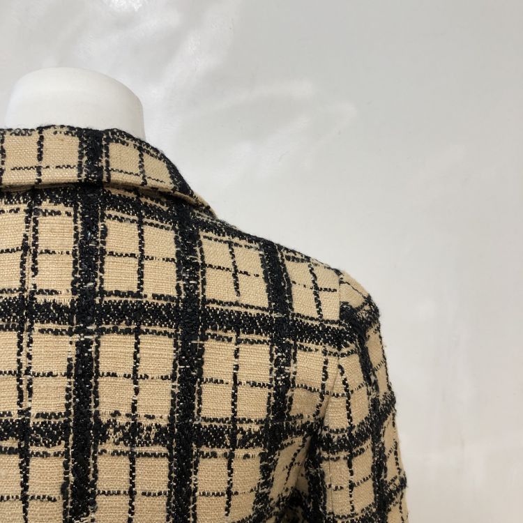 Dior Christian Dior Check Tweed Blazer Size 34 Size XS / US 0-2 / IT 36-38 - 8 Thumbnail