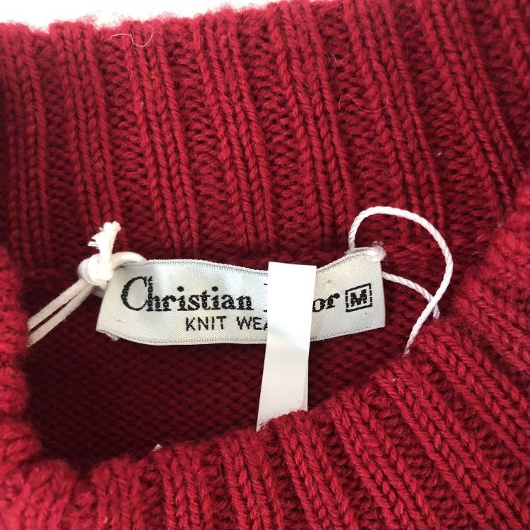 Dior Christian Dior Fair Isle Logo Sweater M Size M / US 6-8 / IT 42-44 - 3 Thumbnail