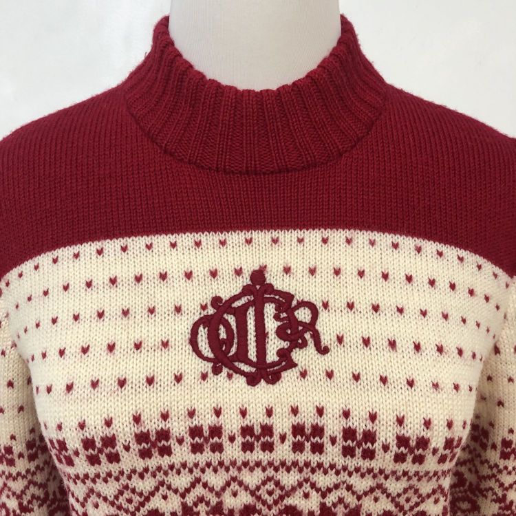 Dior Christian Dior Fair Isle Logo Sweater M Size M / US 6-8 / IT 42-44 - 5 Thumbnail