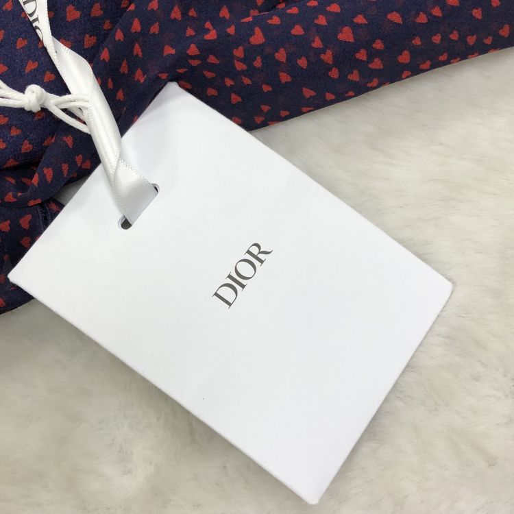 Dior Dior Heart Print Bee Silk Button Up Shirt Size 36 Size XS / US 0-2 / IT 36-38 - 9 Thumbnail