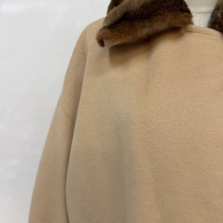 Dior Christian Dior Logo Embroidery Fur Coat Size M Size M / US 6-8 / IT 42-44 - 7 Thumbnail