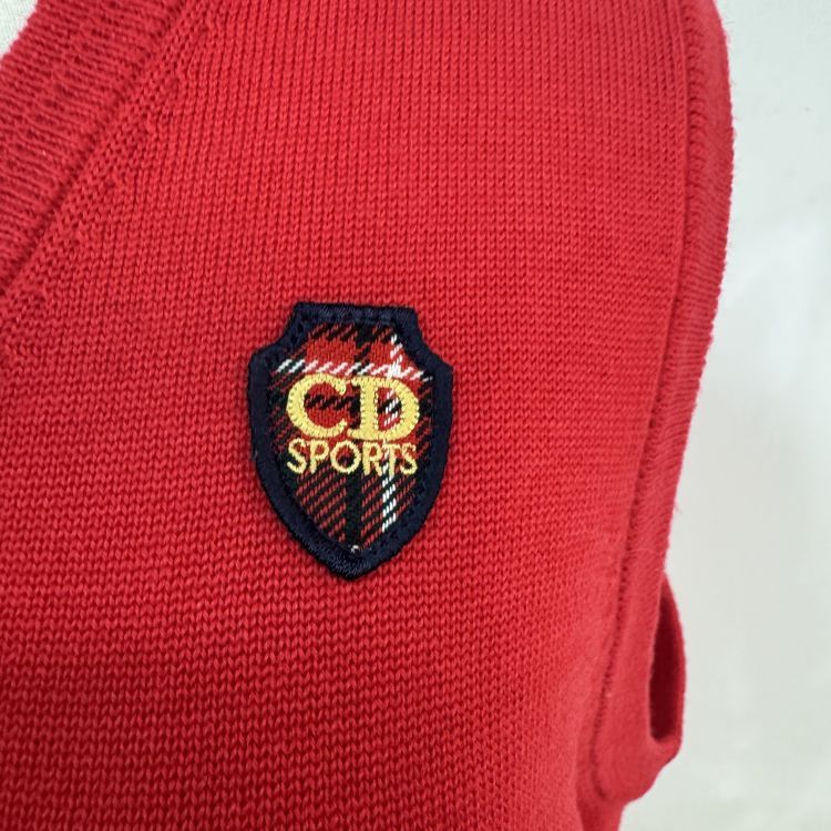 Dior Christian Dior Logo Sweater Vest Size L Size US L / EU 52-54 / 3 - 6 Thumbnail