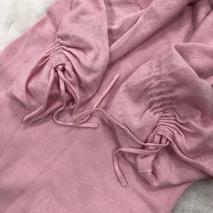 Dior Christian Dior Cashmere Silk Ruched Knit Sweater FR 34 Size XS / US 0-2 / IT 36-38 - 5 Thumbnail