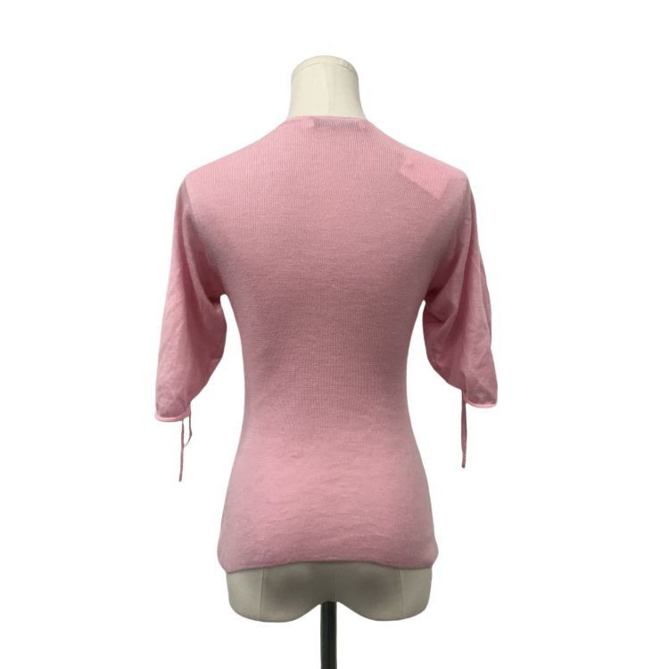 Dior Christian Dior Cashmere Silk Ruched Knit Sweater FR 34 Size XS / US 0-2 / IT 36-38 - 2 Thumbnail