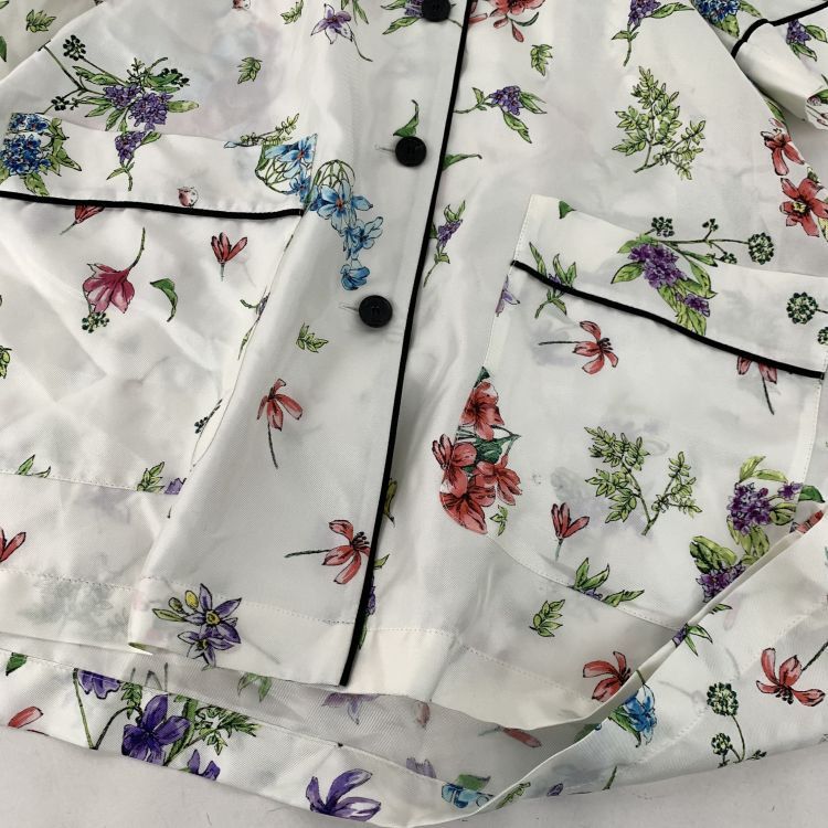 Dior Dior Floral Silk Button Up Shirt Size 34 Size XS / US 0-2 / IT 36-38 - 6 Thumbnail