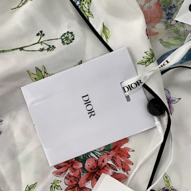 Dior Dior Floral Silk Button Up Shirt Size 34 Size XS / US 0-2 / IT 36-38 - 7 Thumbnail