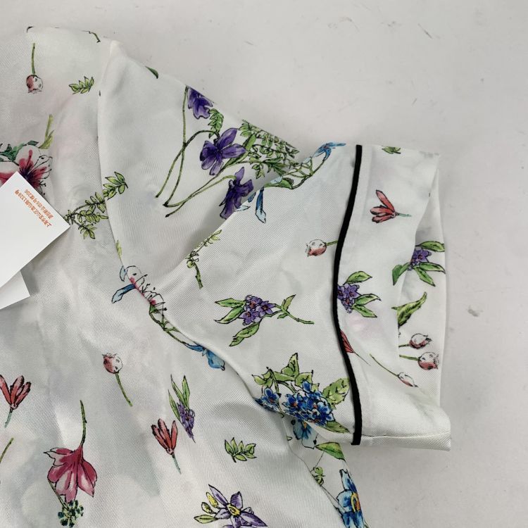 Dior Dior Floral Silk Button Up Shirt Size 34 Size XS / US 0-2 / IT 36-38 - 4 Thumbnail