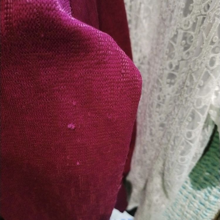 Dior Christian Dior Burgundy Knit Cardigan Size M Size M / US 6-8 / IT 42-44 - 9 Thumbnail
