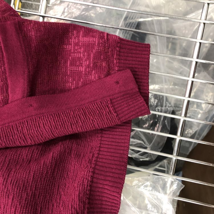 Dior Christian Dior Burgundy Knit Cardigan Size M Size M / US 6-8 / IT 42-44 - 5 Thumbnail