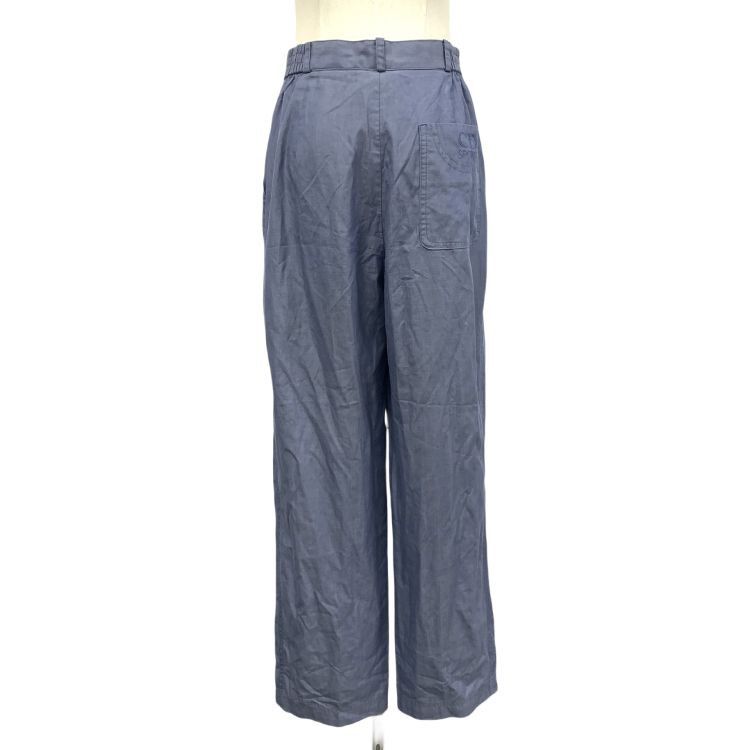 Dior Christian Dior Blue Cotton Casual Pants XL Size US 36 / EU 52 - 2 Thumbnail