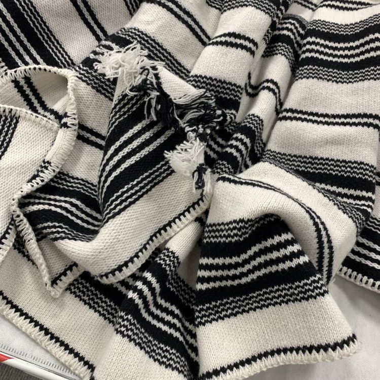 Dior Dior Striped Fringe Sweater Size 34 Size XS / US 0-2 / IT 36-38 - 7 Thumbnail