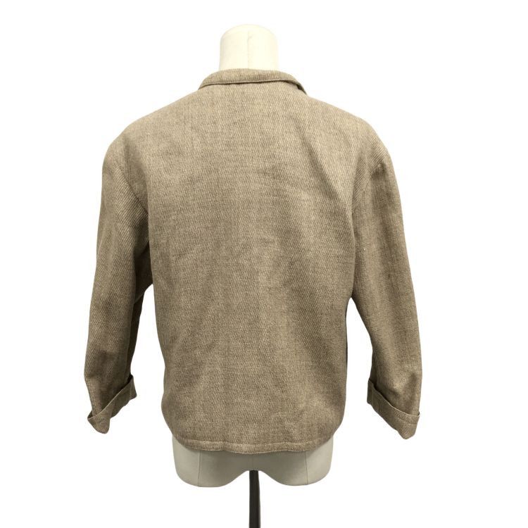 Dior Christian Dior Beige Wool Jacket Size M Size M / US 6-8 / IT 42-44 - 2 Thumbnail