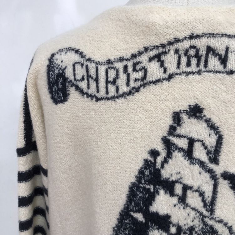 Dior Christian Dior Striped Sailor Motif Sweater Size 36 Size XS / US 0-2 / IT 36-38 - 14 Thumbnail