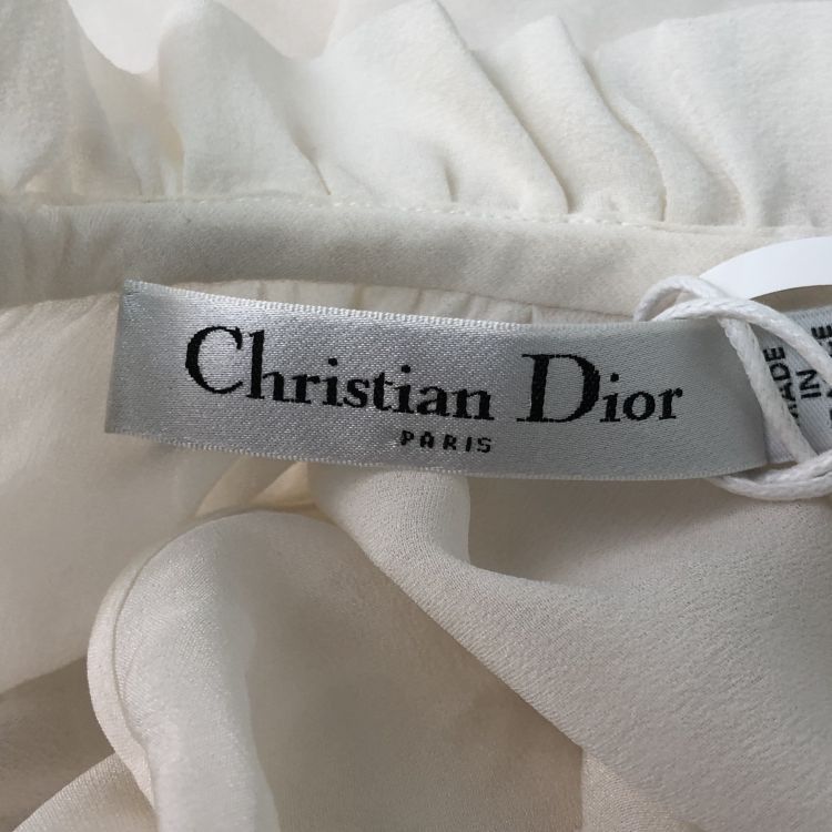 Dior Christian Dior Silk Midi Dress Size 34 Size XS / US 0-2 / IT 36-38 - 3 Thumbnail