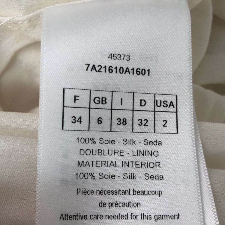 Dior Christian Dior Silk Midi Dress Size 34 Size XS / US 0-2 / IT 36-38 - 4 Thumbnail