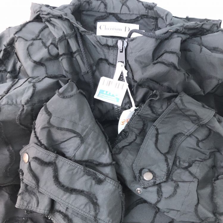 Dior Christian Dior Textured Hooded Jacket Size S Size S / US 4 / IT 40 - 10 Thumbnail