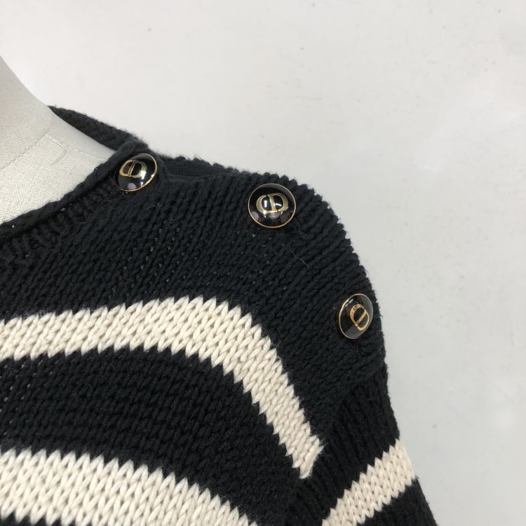 Dior Christian Dior Striped Sweater Size 38 Size M / US 6-8 / IT 42-44 - 10 Thumbnail
