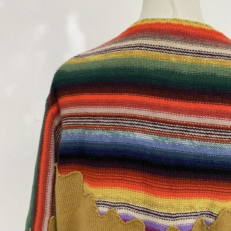 Dior Christian Dior Striped Cashmere Sweater Size 36 Size XS / US 0-2 / IT 36-38 - 9 Thumbnail