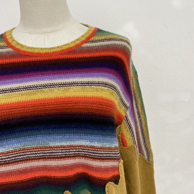 Dior Christian Dior Striped Cashmere Sweater Size 36 Size XS / US 0-2 / IT 36-38 - 7 Thumbnail