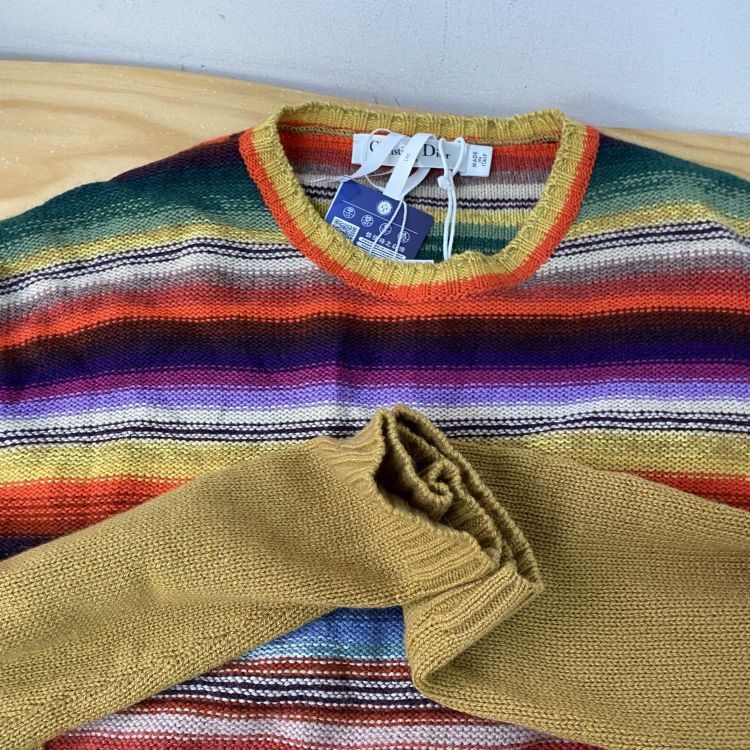 Dior Christian Dior Striped Cashmere Sweater Size 36 Size XS / US 0-2 / IT 36-38 - 12 Thumbnail