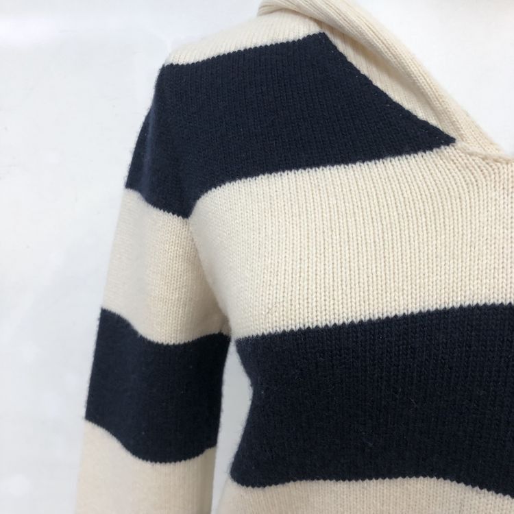 Dior Christian Dior Striped Logo Knit Sweater Size 34 Size XS / US 0-2 / IT 36-38 - 7 Thumbnail