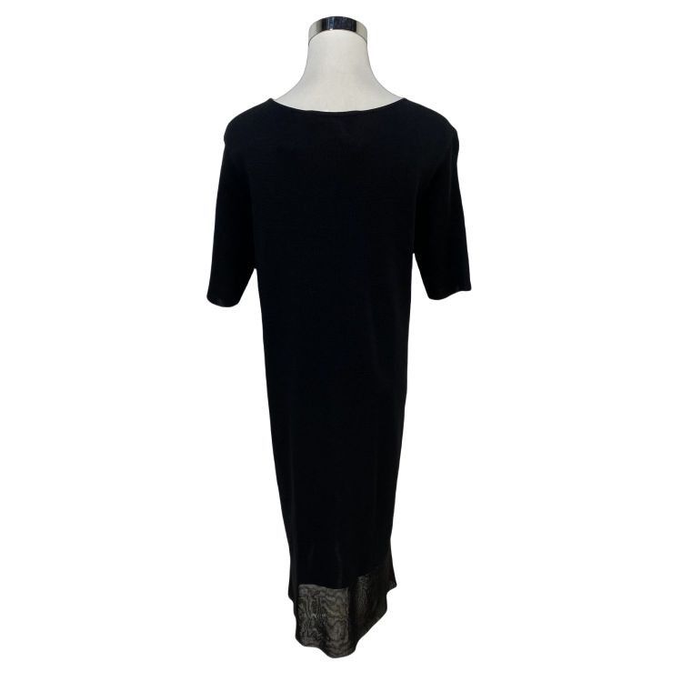 Dior Christian Dior Sheer Panel Midi Dress Size 40 Size M / US 6-8 / IT 42-44 - 2 Thumbnail