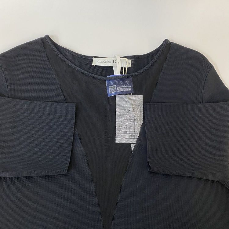 Dior Christian Dior Sheer Panel Midi Dress Size 40 Size M / US 6-8 / IT 42-44 - 8 Thumbnail
