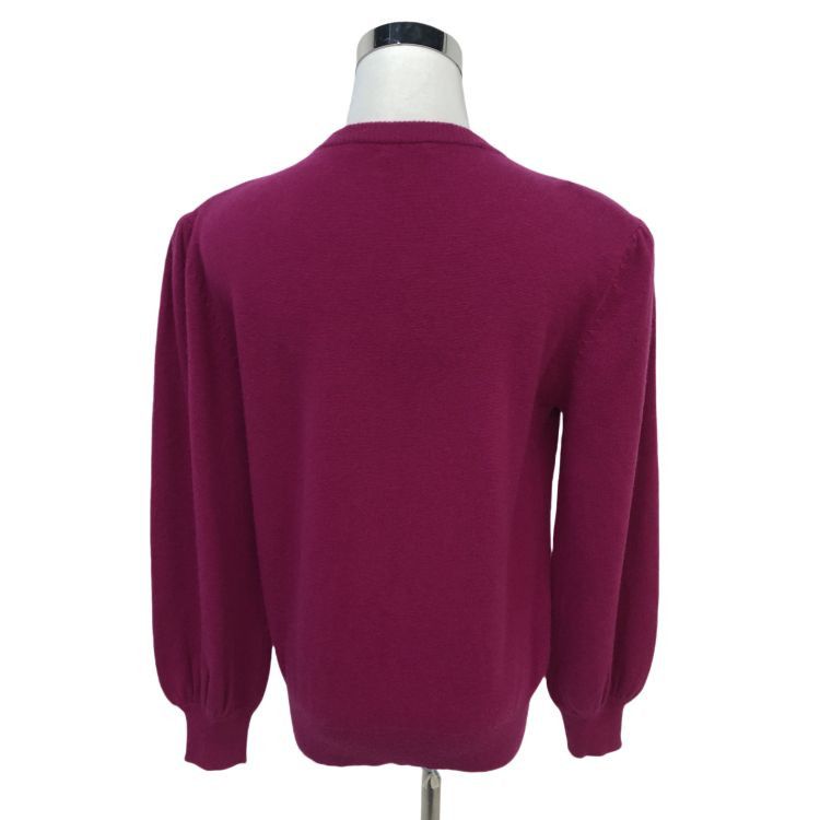 Dior Christian Dior Pink Wool Cardigan Size M Size M / US 6-8 / IT 42-44 - 2 Thumbnail