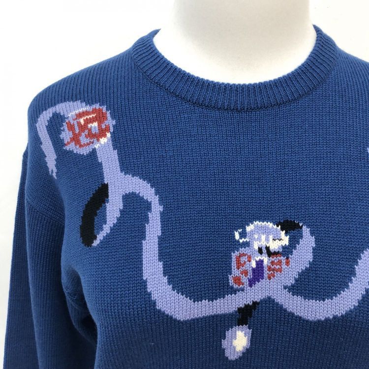 Dior Christian Dior Floral Wool Sweater Size M Size M / US 6-8 / IT 42-44 - 5 Thumbnail