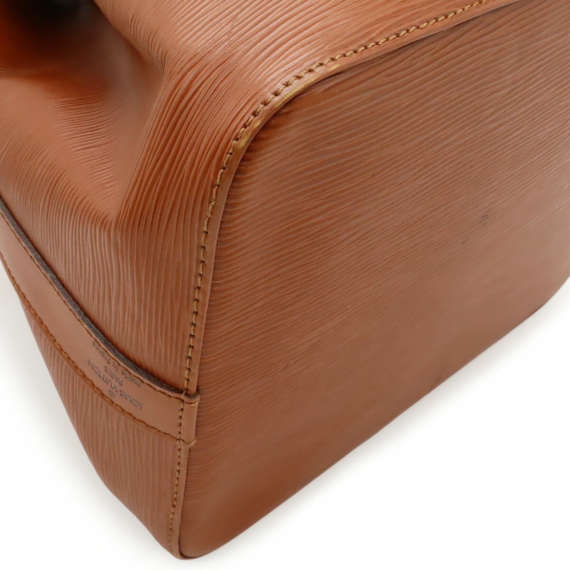 Louis Vuitton LOUIS VUITTON Epi Petit Noé Shoulder Bag, Kenya Brown, M44103 Size ONE SIZE - 4 Thumbnail