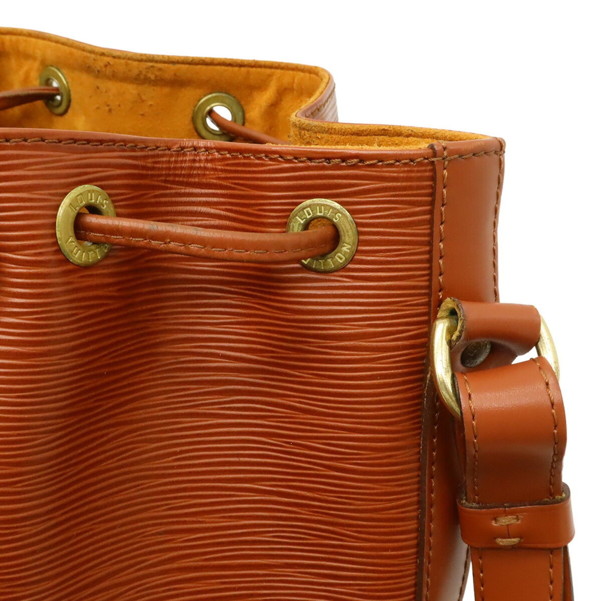 Louis Vuitton LOUIS VUITTON Epi Petit Noé Shoulder Bag, Kenya Brown, M44103 Size ONE SIZE - 8 Thumbnail