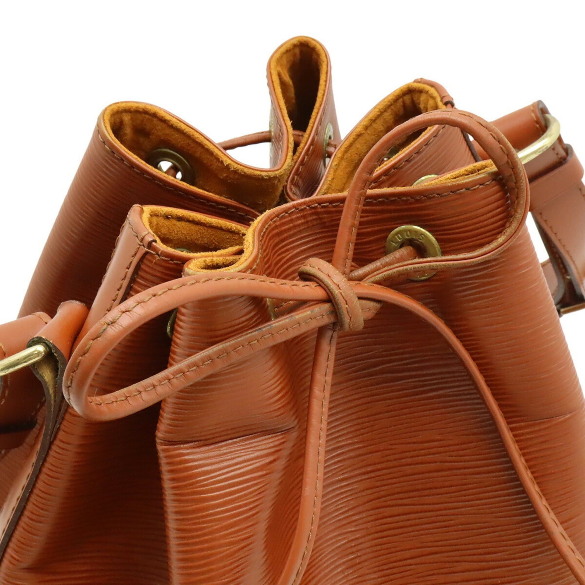 Louis Vuitton LOUIS VUITTON Epi Petit Noé Shoulder Bag, Kenya Brown, M44103 Size ONE SIZE - 5 Thumbnail