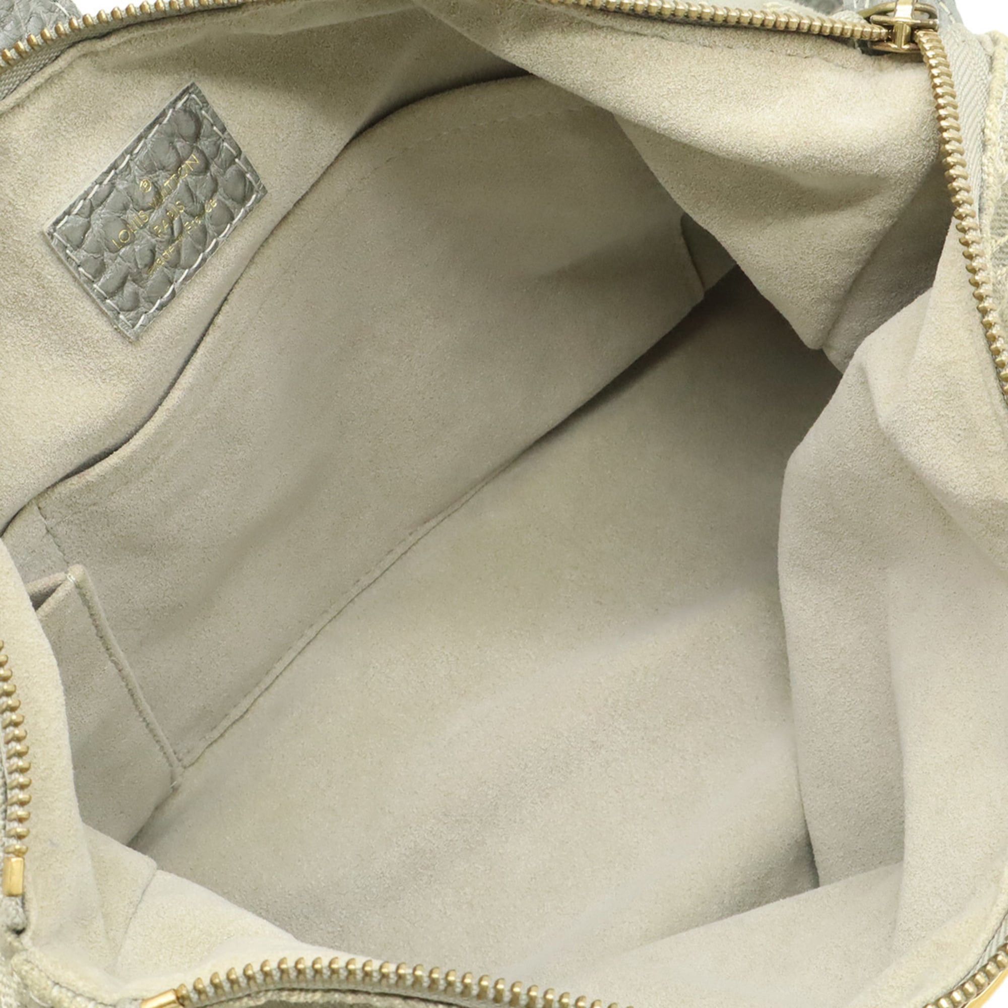 Louis Vuitton Louis Vuitton Monogram Denim Slightly Shoulder Bag, Grey M95834 Size ONE SIZE - 6 Thumbnail