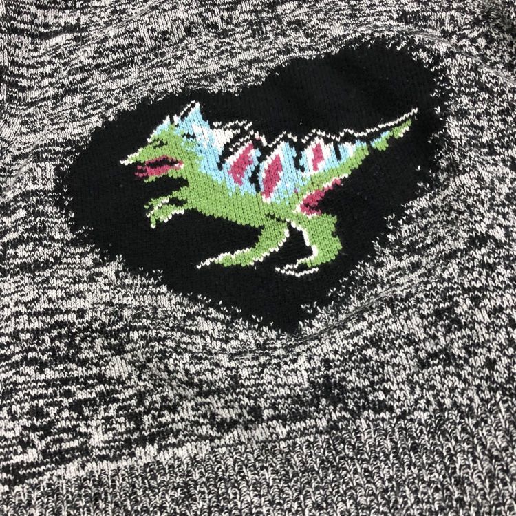 Dior Christian Dior Dinosaur Knit Sweater Size 38 Size S / US 4 / IT 40 - 6 Thumbnail