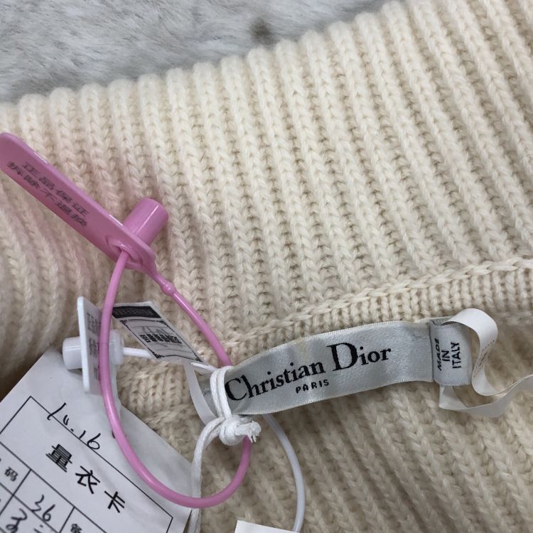 Dior Christian Dior Bee Distressed Knit Sweater Size 36 Size XS / US 0-2 / IT 36-38 - 5 Thumbnail