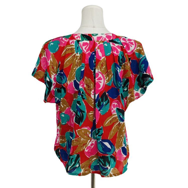 Dior Christian Dior Floral Print Blouse S Size S / US 4 / IT 40 - 2 Thumbnail