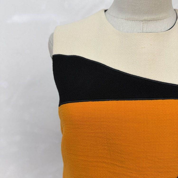 Dior Christian Dior Colorblock Mini Dress Size 38 Size S / US 4 / IT 40 - 6 Thumbnail