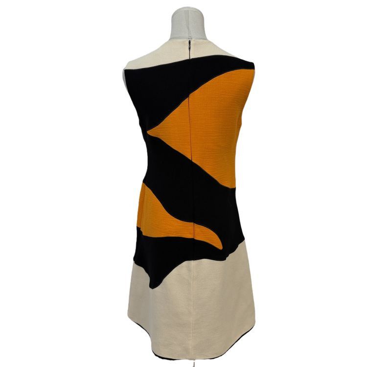 Dior Christian Dior Colorblock Mini Dress Size 38 Size S / US 4 / IT 40 - 2 Thumbnail