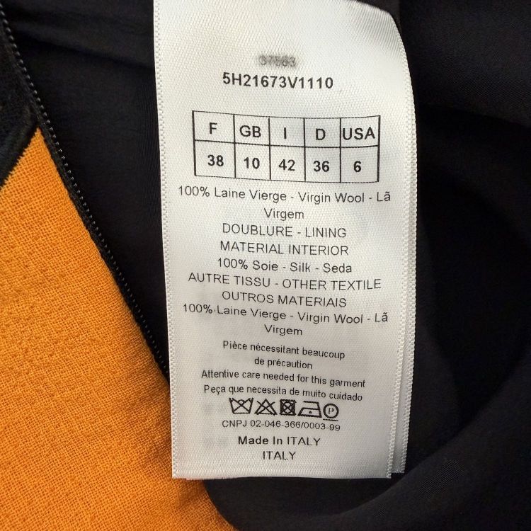 Dior Christian Dior Colorblock Mini Dress Size 38 Size S / US 4 / IT 40 - 4 Thumbnail