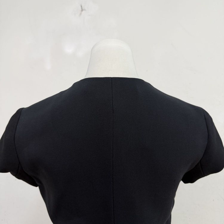 Dior Christian Dior Wool Silk V-Neck Dress Size 38 Size S / US 4 / IT 40 - 9 Thumbnail
